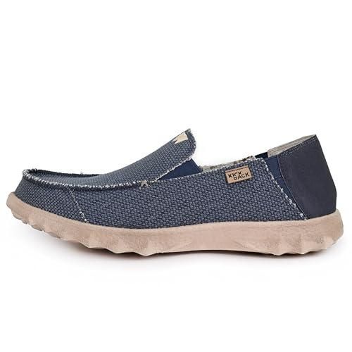 Kickback Couch Classic Men’s Canvas Slip On Loafers K10212012 Shoes imagen 9