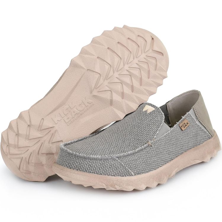 Kickback Couch Classic Men’s Canvas Slip On Loafers K10212012 Shoes imagen 3