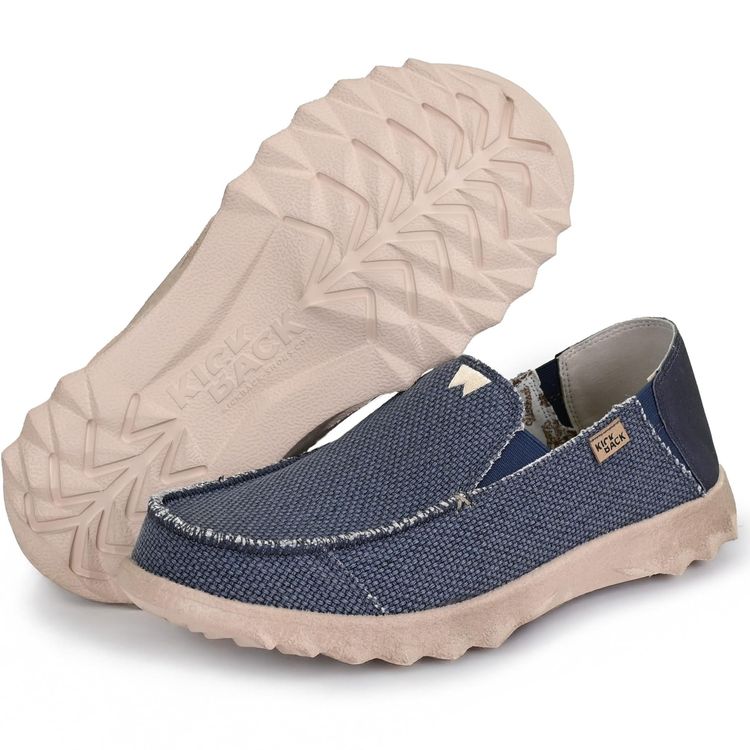 Kickback Couch Classic Men’s Canvas Slip On Loafers K10212012 Shoes imagen 23