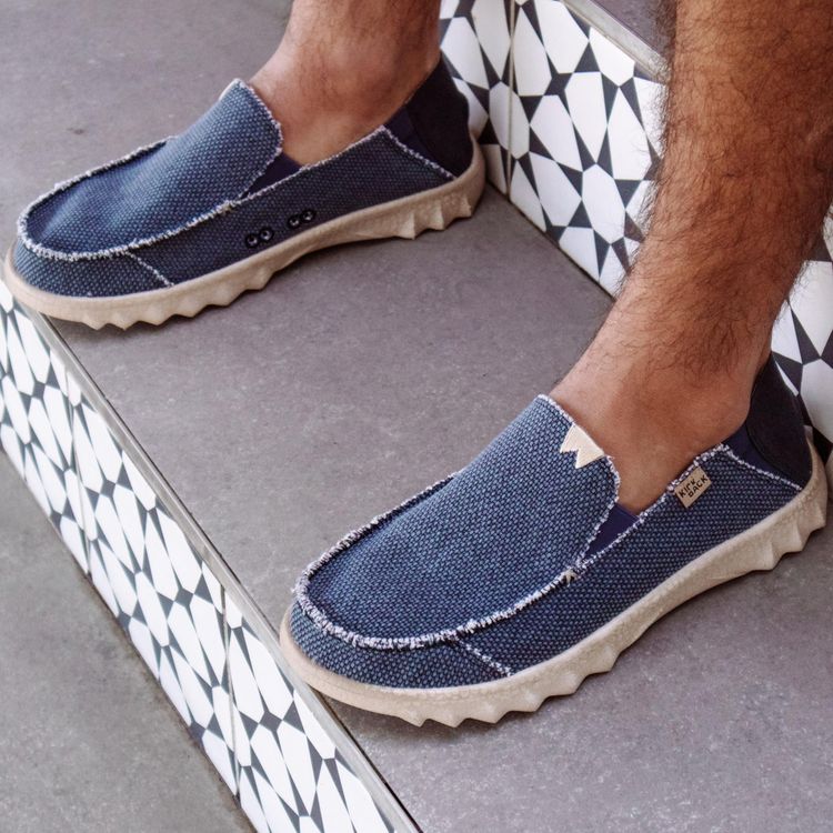 Kickback Couch Classic Men’s Canvas Slip On Loafers K10212012 Shoes imagen 17