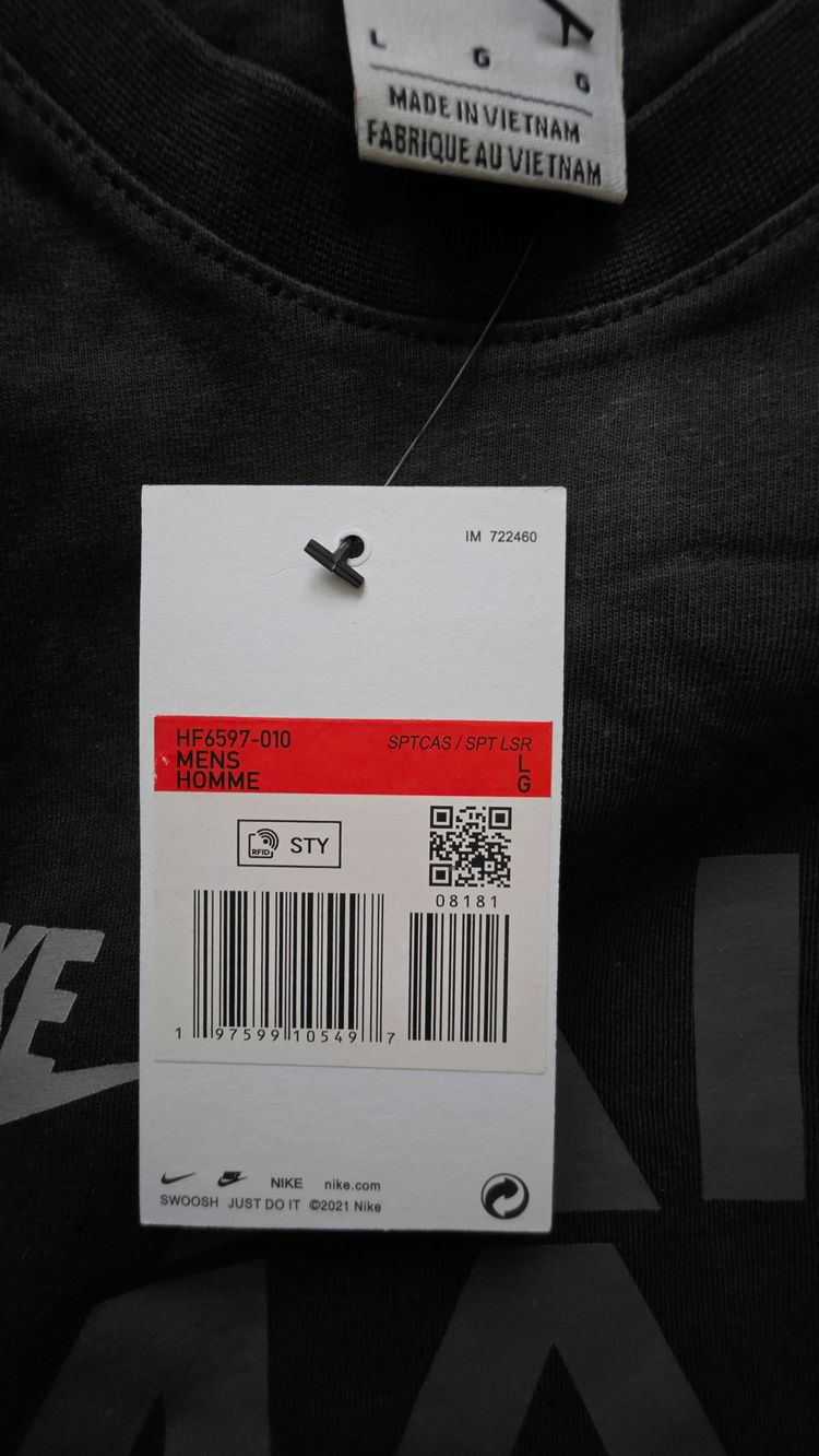 Nike Air Max Men'S T-Shirt obraz 2