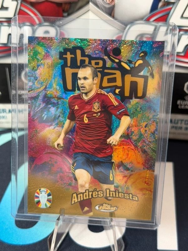 Iniesta The Man /50 Topps Finest 23/24