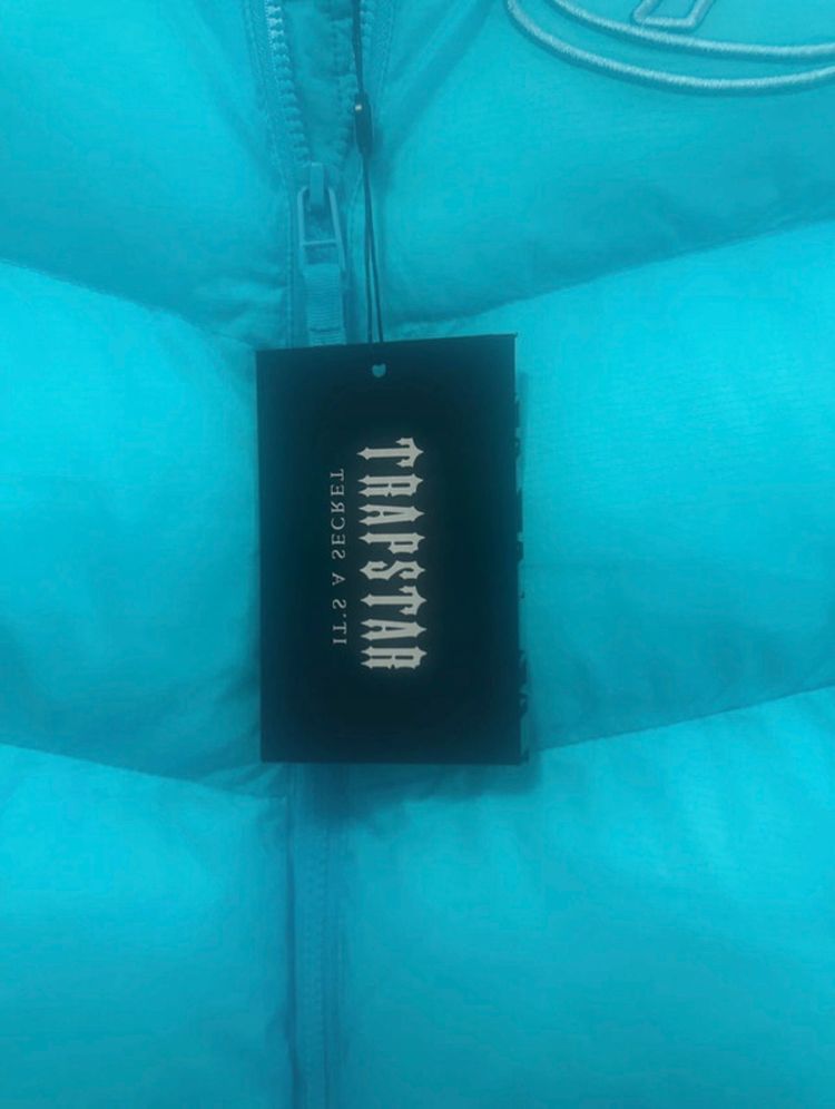 Trapstar Turquoise Puffer Jacket image 2