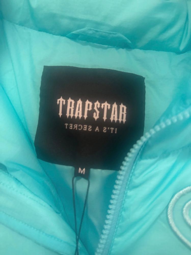Trapstar Turquoise Puffer Jacket image 4