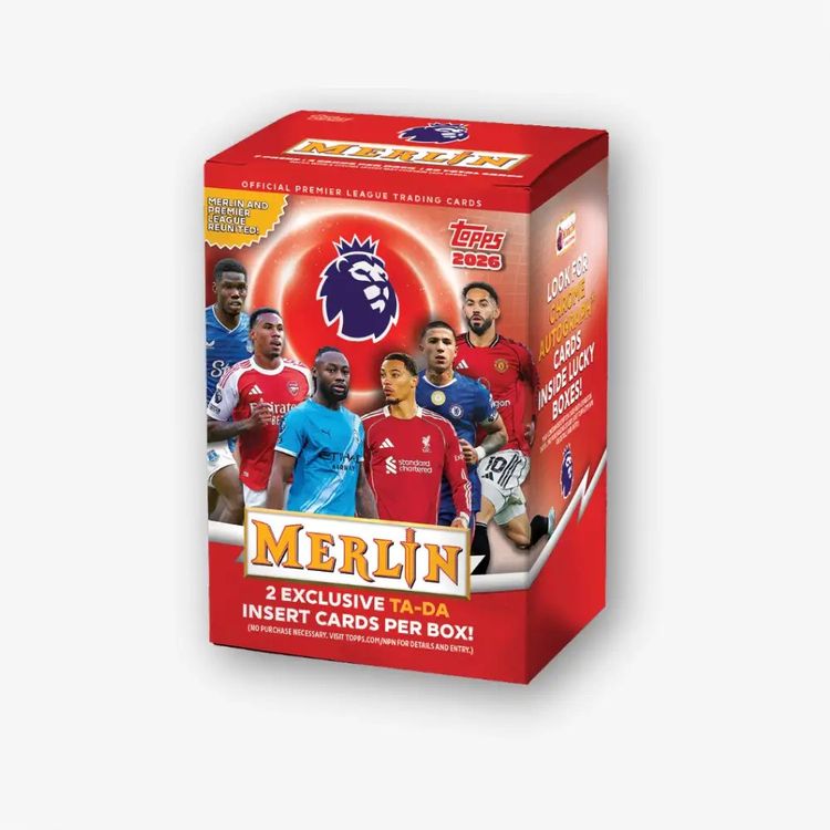 2026 Topps Merlin Premier League Value box