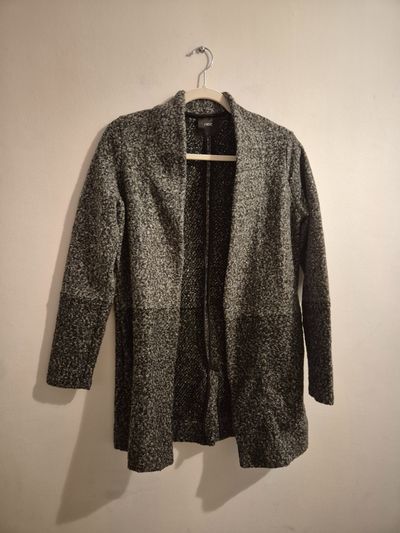 Next Grey Open-Front Cardigan