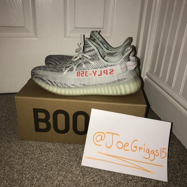 Yeezy Adidas yeezy boost 350 v2 blue tint product image