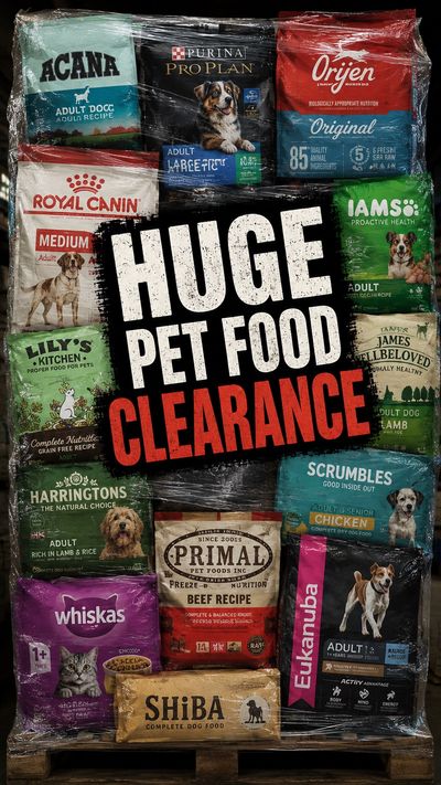 Pet Food Clearance