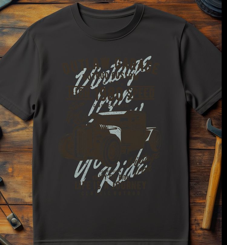 Outlaw Garage T-Shirt AU image 4