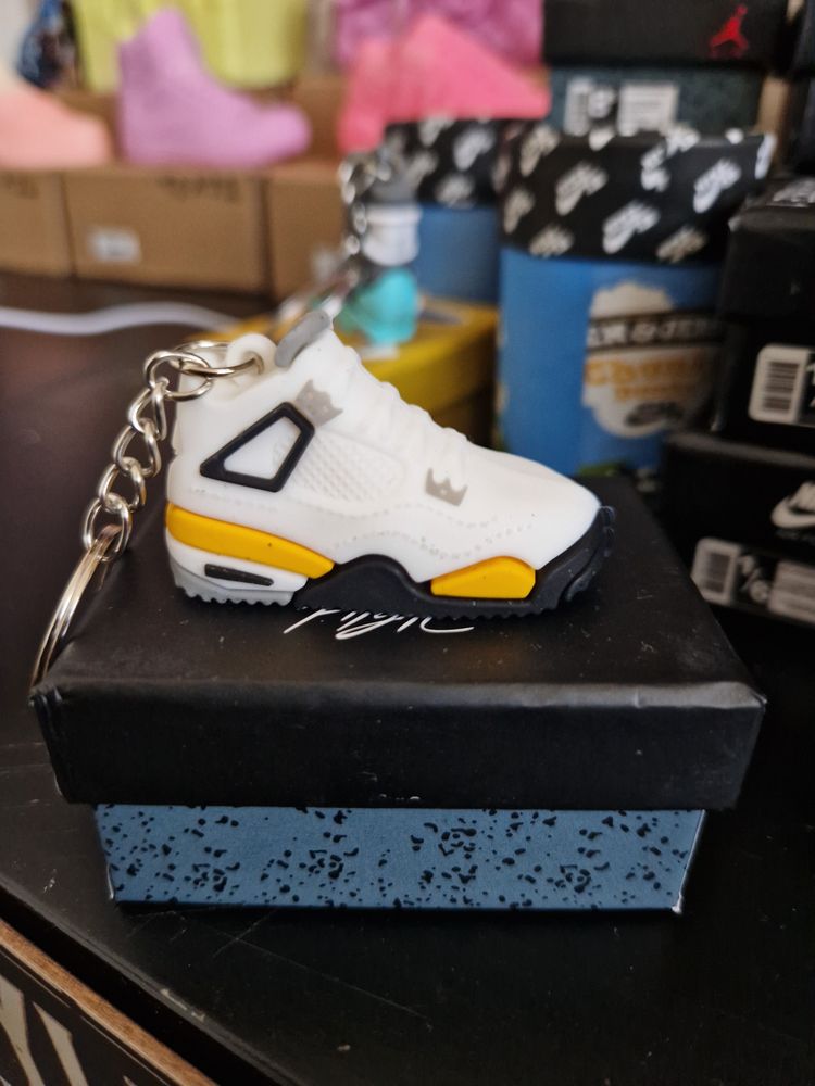 Mini Jordan 4 Sneaker Keychain