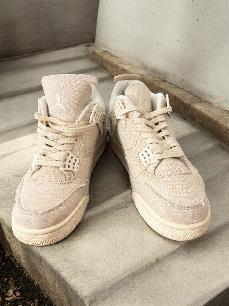 Nike Air Jordan 4 blank canvas