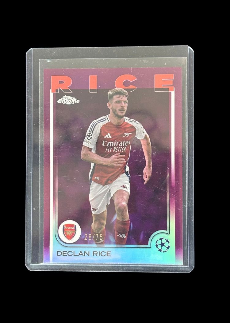 Declan Rice /75 Chrome image 1