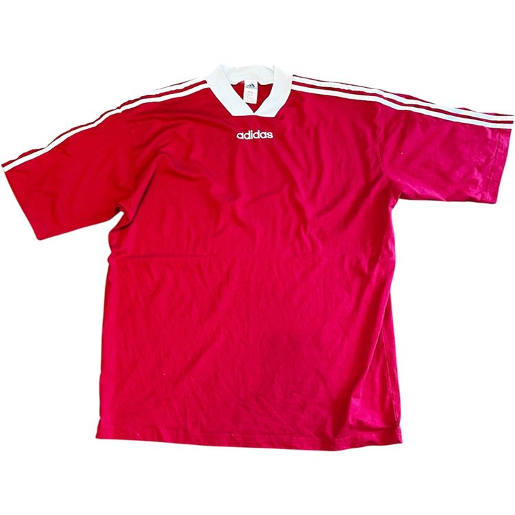 Adidas Red Short Sleeve Shirt