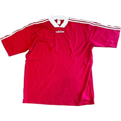 Adidas Red Short Sleeve Shirt