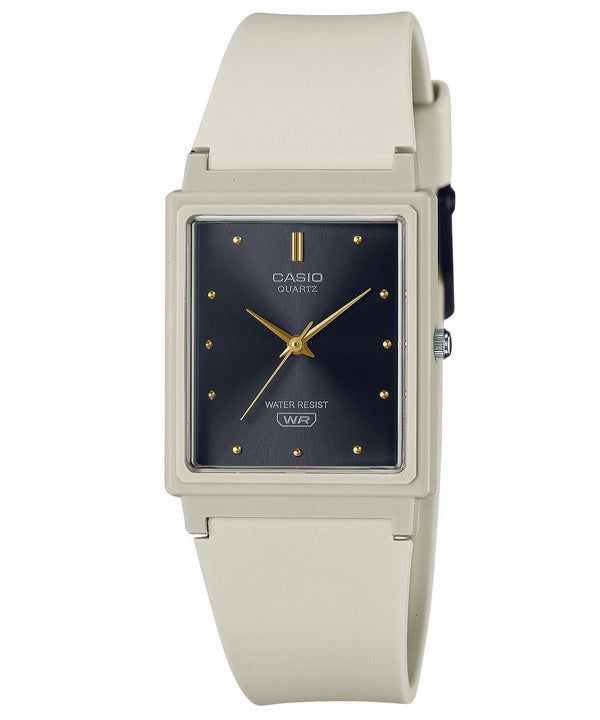 Casio POP Analog Beige Resin Strap Black Dial Quartz MQ-38UC-8A Women's Watch image 1
