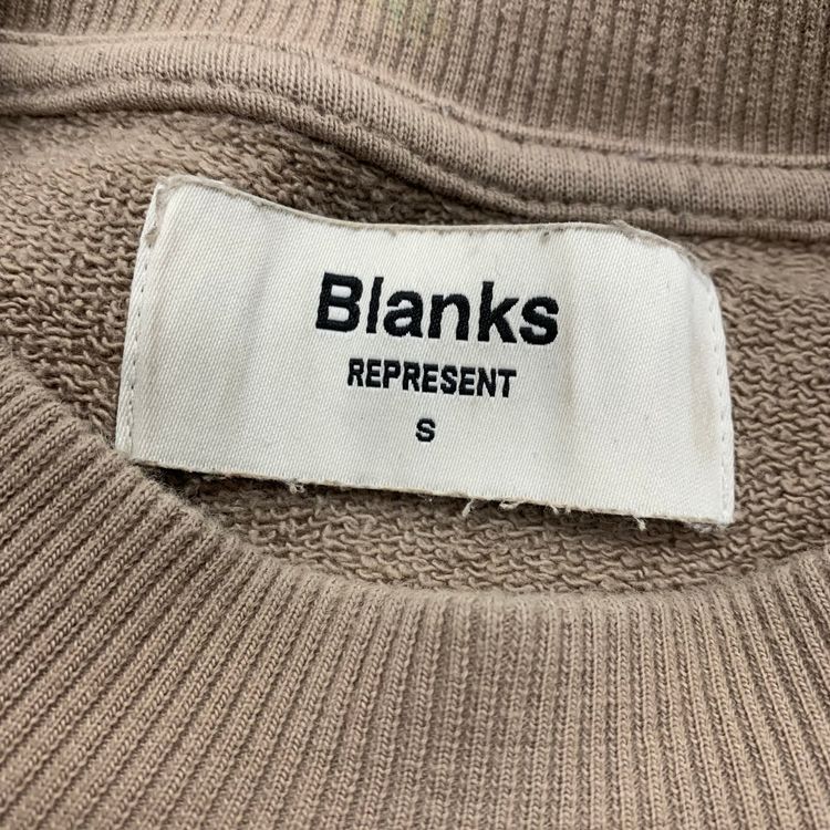 Represent Small Blanks Light Brown Sweater Sweatshirt Crewenck image 6
