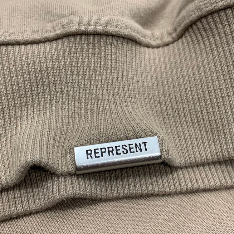 Represent Small Blanks Light Brown Sweater Sweatshirt Crewenck image 8