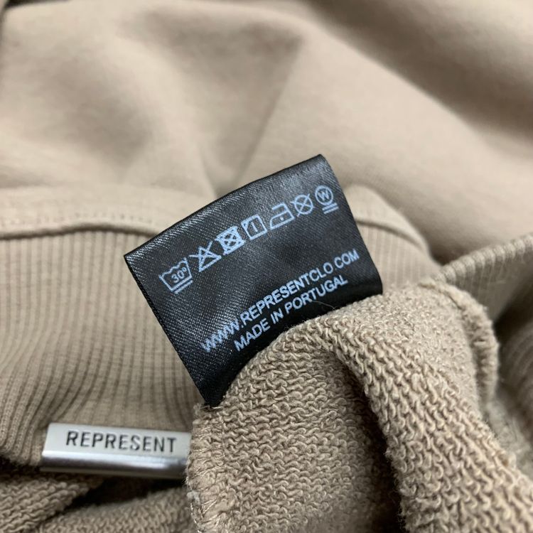 Represent Small Blanks Light Brown Sweater Sweatshirt Crewenck image 7