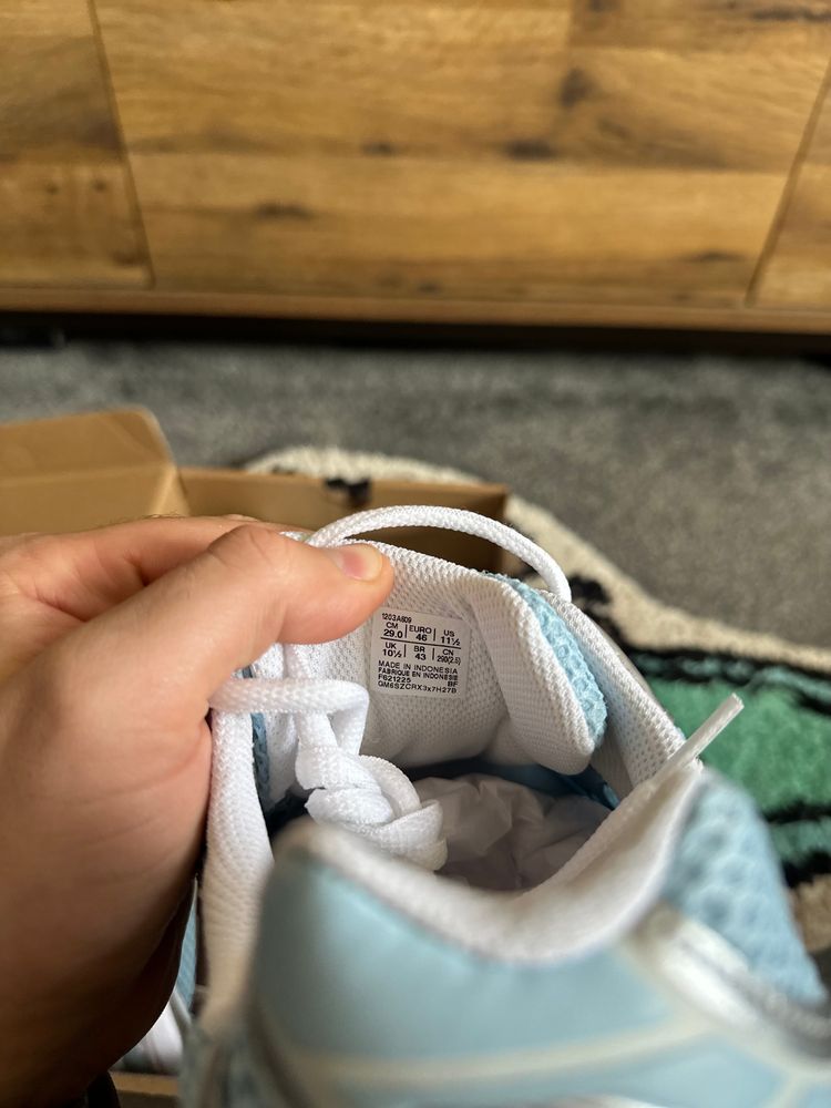 ASICS Gel-1130 “Faded Denim Pure Silver” U.K. 10.5 imagen 6