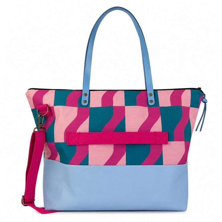 Travel Bag impermeable CUADROS Y ONDAS image 3