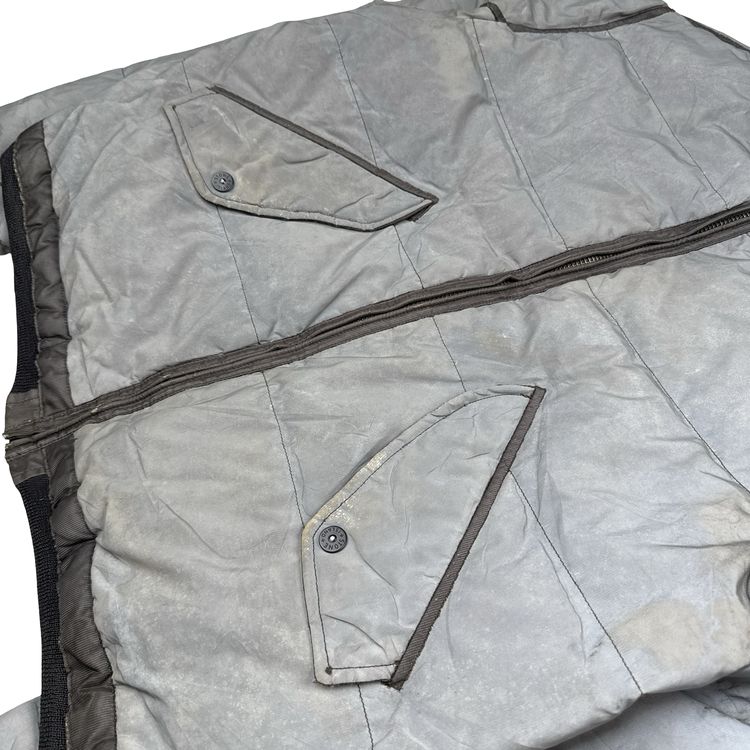Stone Island Liquid Reflective Bomber Jacket - Large image 10