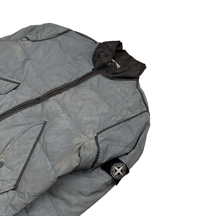 Stone Island Liquid Reflective Bomber Jacket - Large image 2