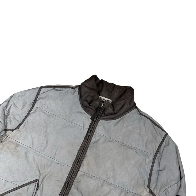 Stone Island Liquid Reflective Bomber Jacket - Large image 7