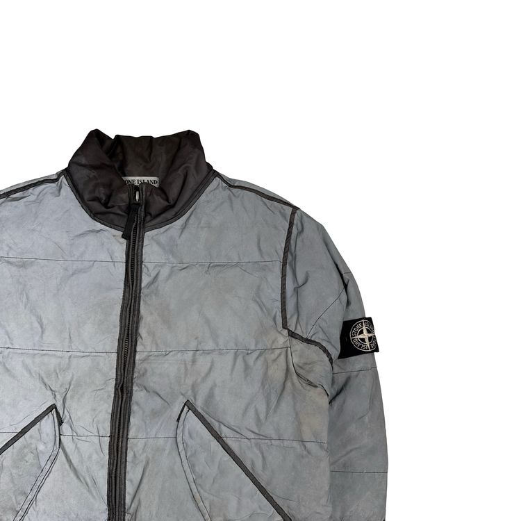 Stone Island Liquid Reflective Bomber Jacket - Large image 3