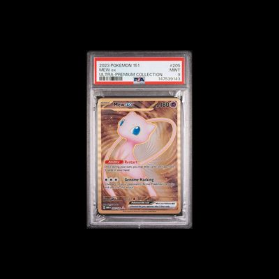 Pokémon TCG PSA 9 2023 151 UPC #205 Mew Ex 🇬🇧 #147539143