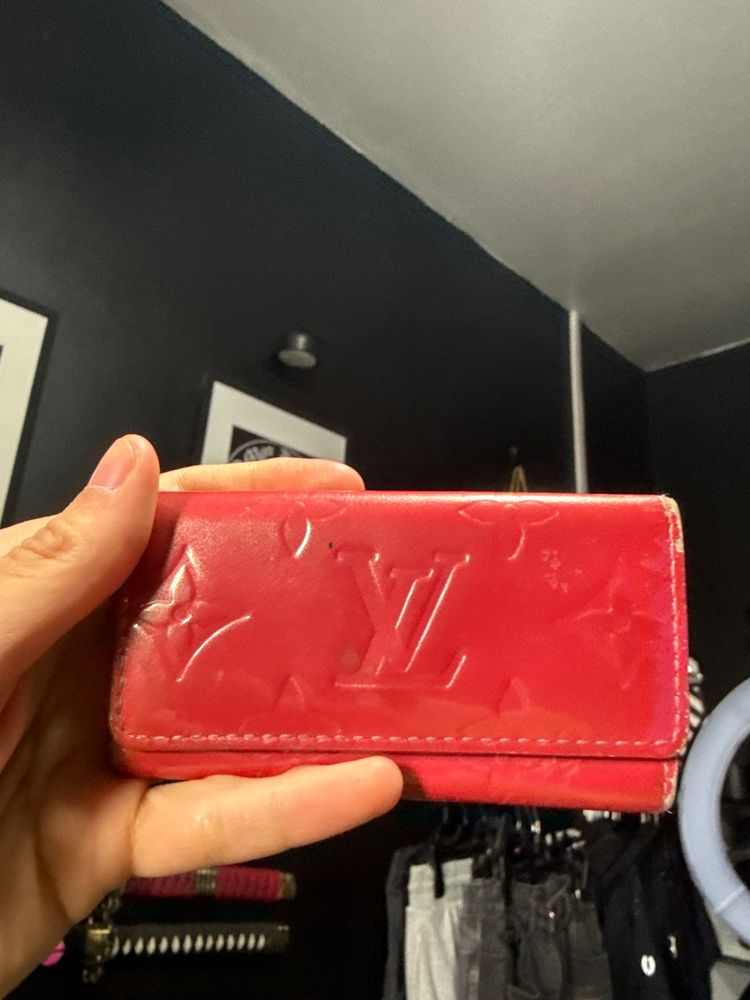 Louis Vuitton Red Embossed Wallet image 1
