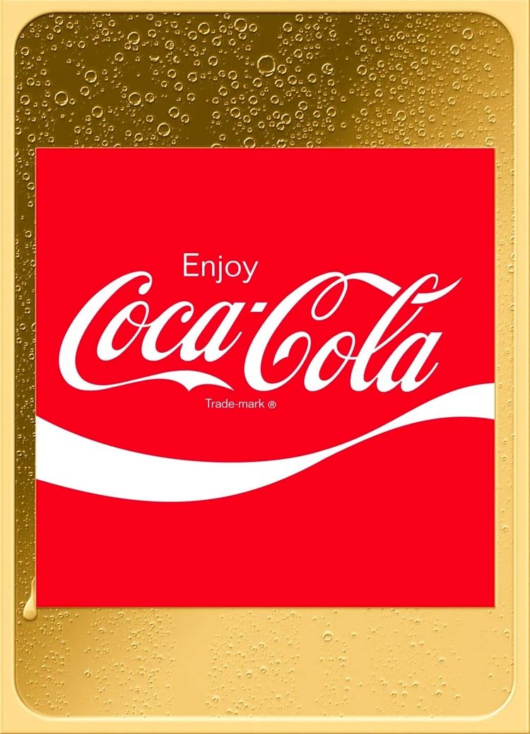 1/500 Gold  'Arden Square' Coca cola bar in case