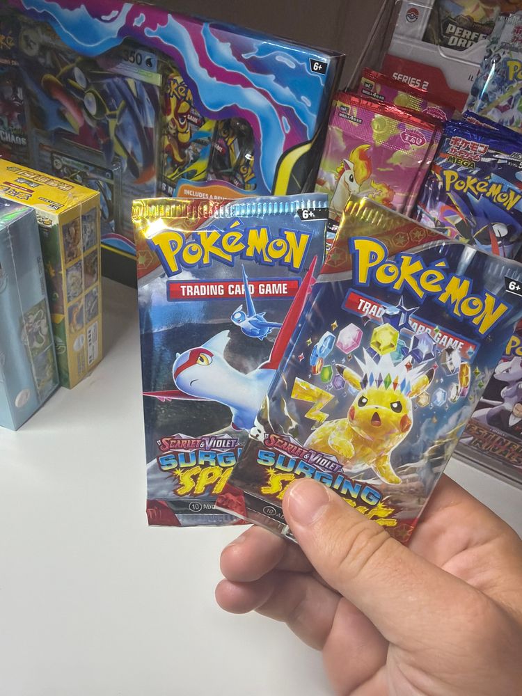 2x Surging Sparks Booster Packs