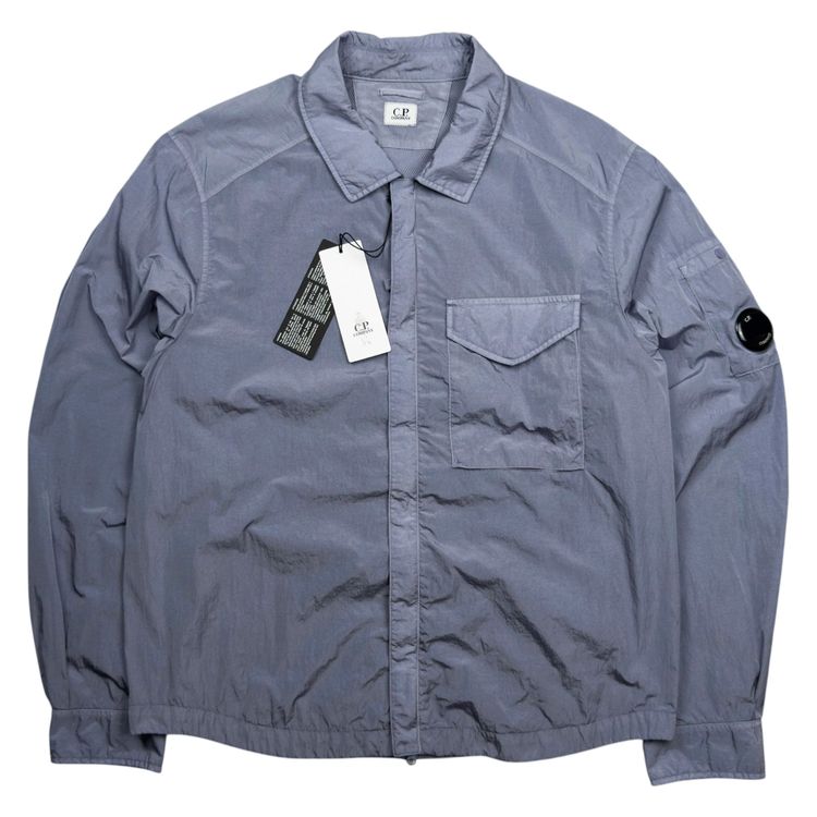 C.P. Company Chrome R Nylon Overshirt - Light Blue
