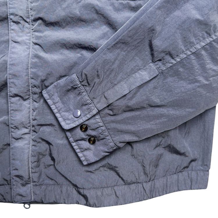 C.P. Company Chrome R Nylon Overshirt - Light Blue 2