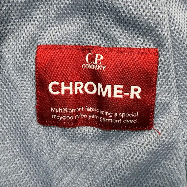 C.P. Company Chrome R Nylon Overshirt - Light Blue 6
