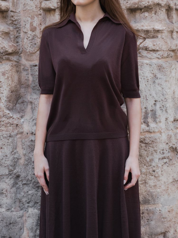 Extra Fine Merino Polo image 4