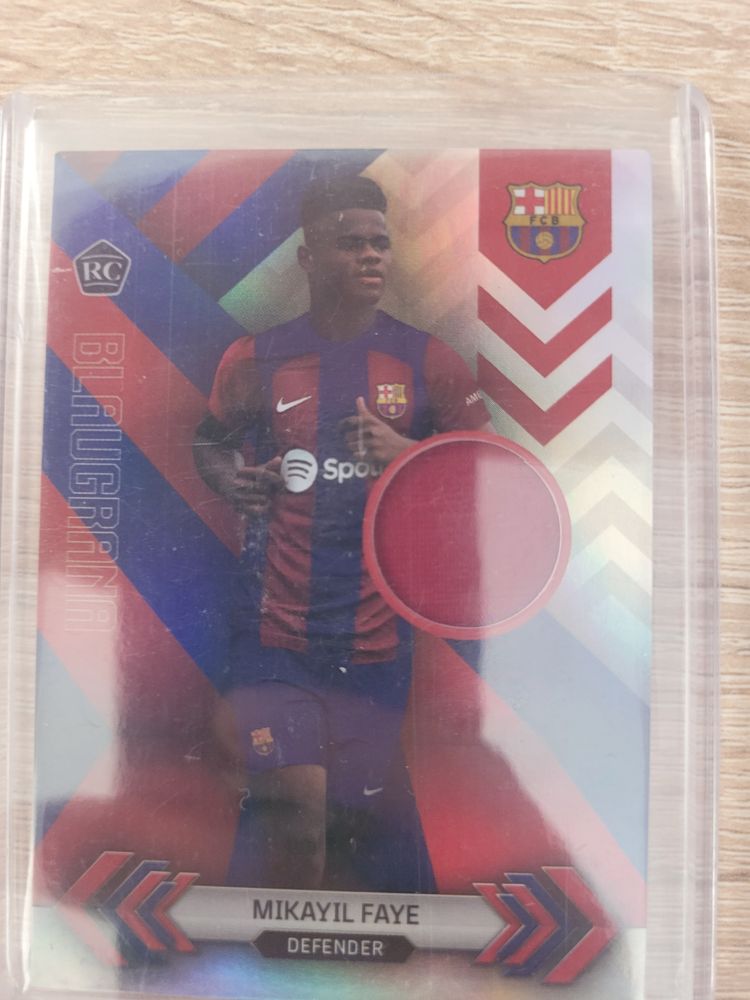 Etnia Barcelona Mikayil Faye Barcelona Football Trading Card product image