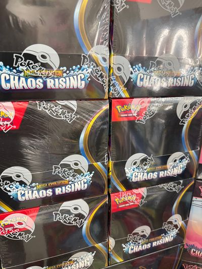 Pokémon Chaos Rising Trading Card Game Booster Boxes