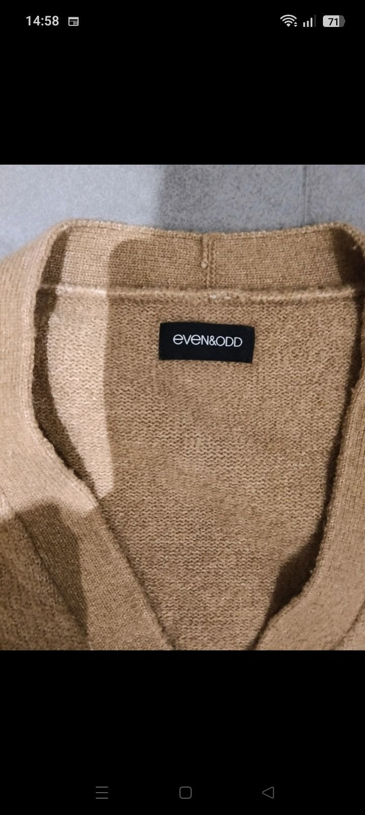 Even&Odd Even&Odd Brown Cardigan product image