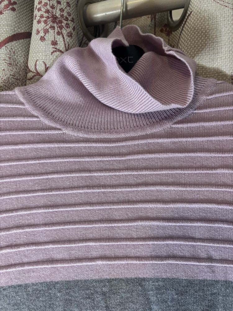 Austin Reed Striped Turtleneck Sweater image 3