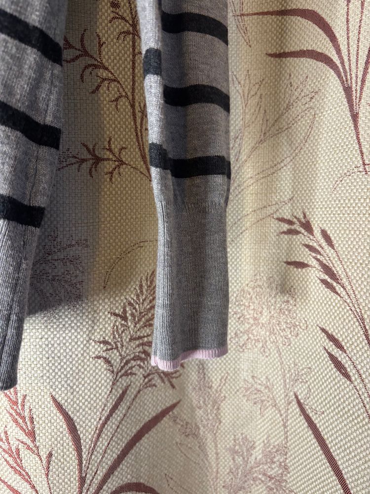 Austin Reed Striped Turtleneck Sweater image 2