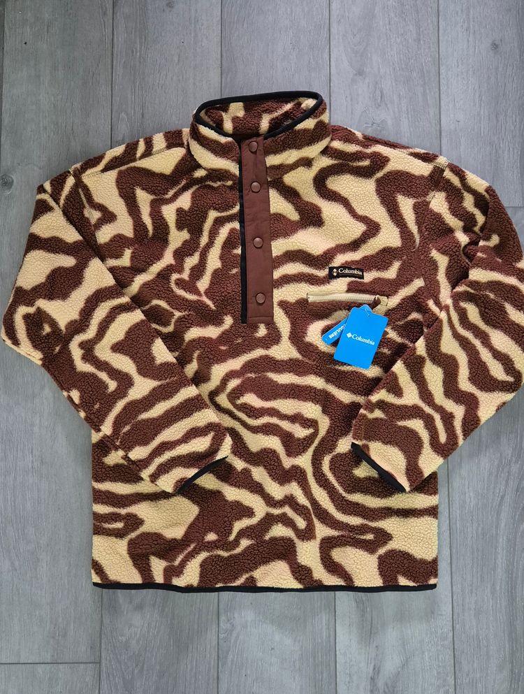Columbia Men'S Fleece Pullover Size L RRP £70