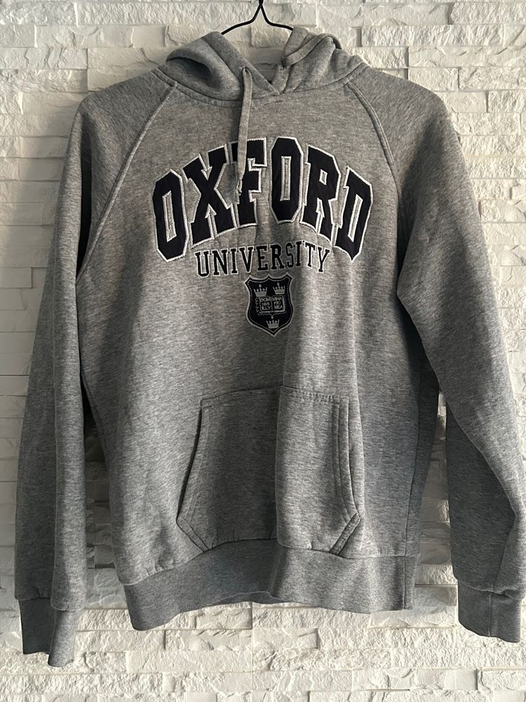 Oxford University Grey Hoodie