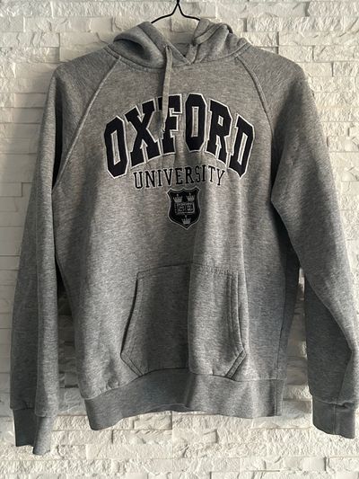 Oxford University Grey Hoodie
