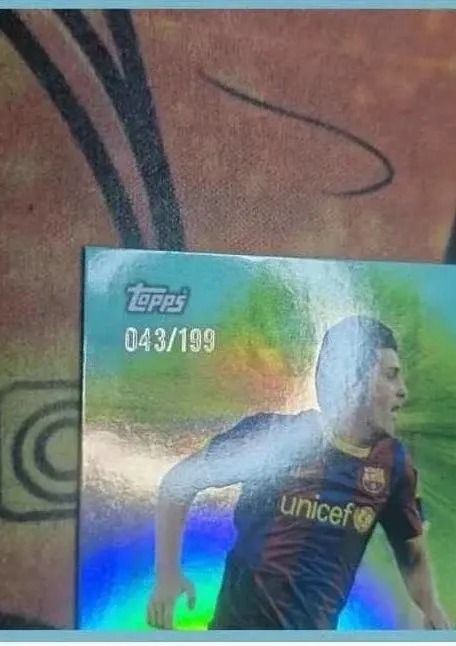 Topps FC Barcelona Team Set 2025/26 Villa /199 obraz 3