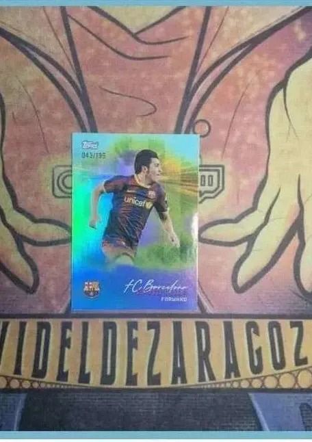 Topps FC Barcelona Team Set 2025/26 Villa /199 obraz 2