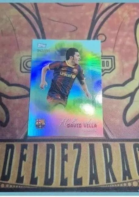Topps FC Barcelona Team Set 2025/26 Villa /199 obraz 1