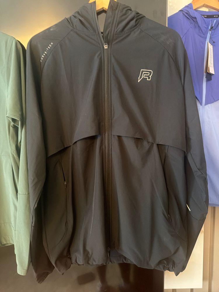 Reprimo Athletic Black Zip-Up Tracksuit
