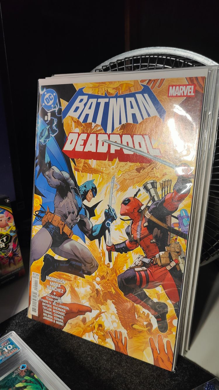 Batman Deadpool Comic Book image 1