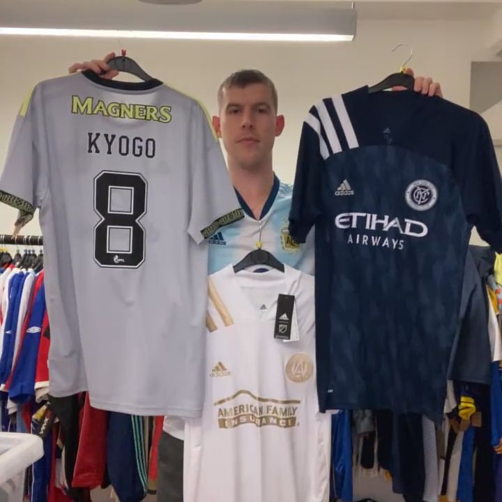 Adidas 3X SHIRTS NEW YORK , CELTIC, ATLANTA product image